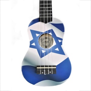 יוקללה סופרן דגל ישראל UK-300SF ALOHA